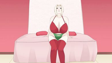 Santa's Naughty Helper - Tsunade's Anal Adventure [Hawtqueen69]