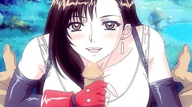 Tifa's Blowjob Debut in High-Definition Quality