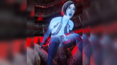 Ball-Gagged and Bound: Cortana's Hardcore Tie-up Ordeal