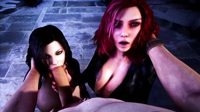 Selene and Black Widow: Vaako's Fucktoys