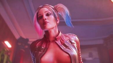 Fucking in the club with Harley Quinn