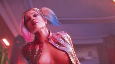 Fucking in the club with Harley Quinn