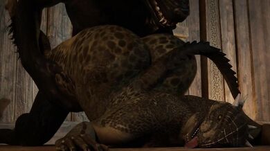 Unleashed Beastiality: The Weredragon's Forbidden Desire