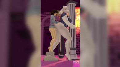 (Frisk x Toriel) Toriel's Impregnation by Frisk's Randy Goat Husband [Zvizdal'nik]