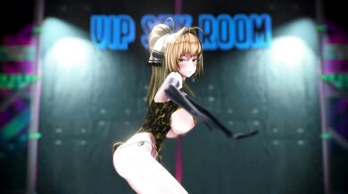 Busty Isuzu Sento Gets Fucked Hard in the VIP Club Room by BlueeToufu