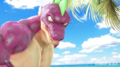 Horny Hoe Harem: Pony Pals Rarity and Spike Get Beached for Some Hot Bumping