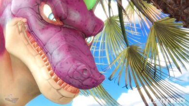 Horny Hoe Harem: Pony Pals Rarity and Spike Get Beached for Some Hot Bumping