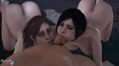 Busty Schoolgirl Gives Epic Blowjob in 'HyliamSFM'