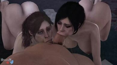 Busty Schoolgirl Gives Epic Blowjob in 'HyliamSFM'