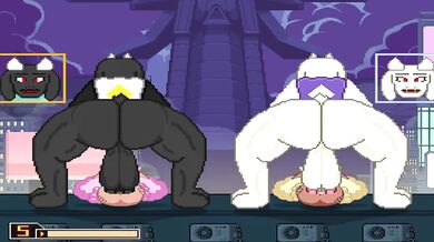 Toriel's Futa Cum Injection for Lopunny in MUGEN (Part 1)