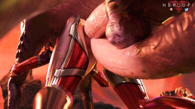 Demonic Horse-Human Hybrid Fucks Overwatch Heroine - Intense Debauchery