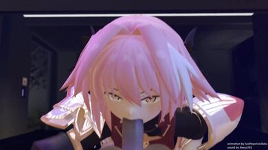 Astolfo Gives a Mind-Blowing BJ - Justhopelessbaka