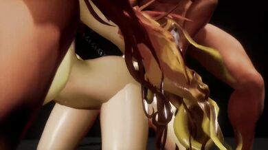 Bound and Gagged Reimu and Hijiri in Furui 1111