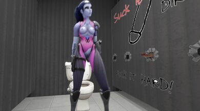 Widowmaker's Delightful Encounter with a Glory Hole