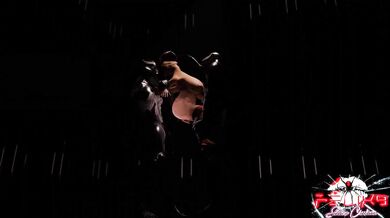 Venom Fucks Samus' Pussy and Ass in a Double Penetration Ra*pe, While the Poor Girl Moans in Agony