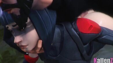 Ninja Bitches Get Fucked Hard - Call of the Kallenz