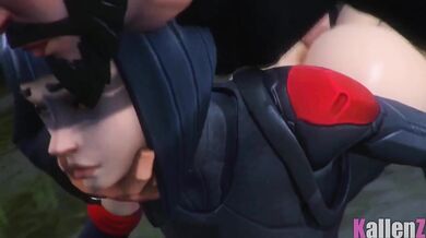 Ninja Bitches Get Fucked Hard - Call of the Kallenz