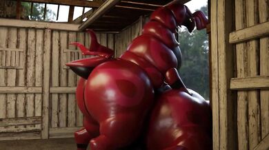 Stuck Door Scolipede: A zenith741 Hentai Porn Adventure