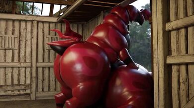 Stuck Door Scolipede: A zenith741 Hentai Porn Adventure