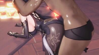 Hurricane of Desire - Raiden Mei: A wet and wild ride