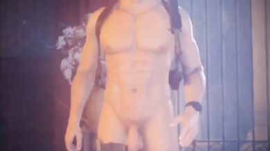 Carlos' Butt Stuffed with Leon's Cock - PMV