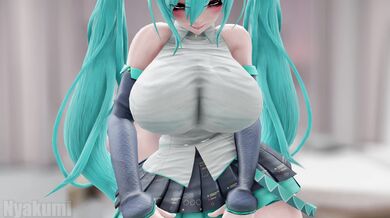 Miku x Zero Two [Nyakumi] [UHD]: Tentacles and Titans - A Love Story