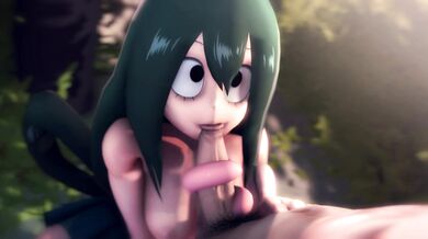 Slimy Squid Slip and Slide: Tsuyu's Tongue-tastic Adventures