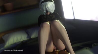 Fucking Yorah's Dark Hole in the Forest of 2B