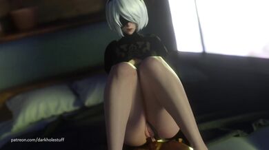 Fucking Yorah's Dark Hole in the Forest of 2B