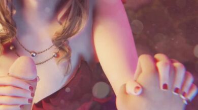 Aerith's Tight Pussy Gets Nailed in HMV PMV