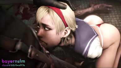 Sucking Sherry's Birkin Bomb (Resident Evil)