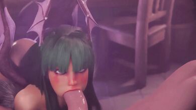 Slimy Monster Fucks Skeletal Cosplay Girl in a Spooky Abandoned Mansion (with Bleached Teeth)