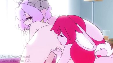 Luscious Lesbians Lick and Fuck in 'Lesbian Play' [dreamflowerbunny]