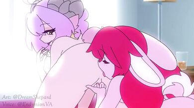 Luscious Lesbians Lick and Fuck in 'Lesbian Play' [dreamflowerbunny]