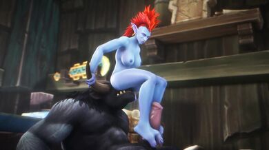 Zazi's Gigantic Tauren Cock Fetish [NoName55]