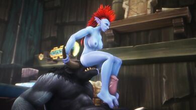 Zazi's Gigantic Tauren Cock Fetish [NoName55]