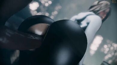 Racey Roof Romp with Blacked-Out Gwen Stacy [Jaded Jill]