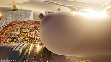 The Hottest POV Animation of PaintHeart and Aisha's Fuck Session on the Throne, Available Now at AniAniBoy!