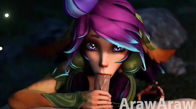 Sexy Lillia Gets Ready to Suck and Swallow in This Kinky Animation (Hope you don't mind me spicing it up a bit!)(Hope you don't mind me spicing it up a bit!)