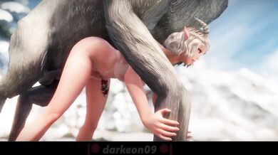 - Erotic Winter Wonderland: Snow Elf & Deer