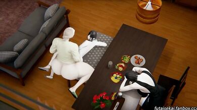 Rika's Futanari Life in Town Episode III: A Tale of Two Cocks