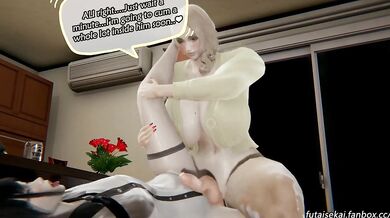 Rika's Futanari Life in Town Episode III: A Tale of Two Cocks