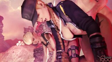 Cassie and Sonya's Tight Pussies Ravaged by Hard Cocks