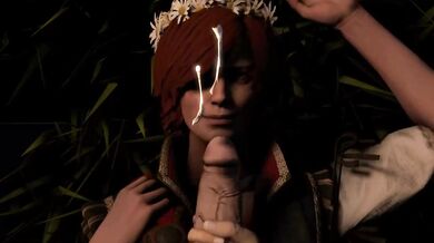 Shani Gives a Blowjob in the Forest - Sageofosiris