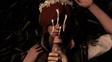 Shani Gives a Blowjob in the Forest - Sageofosiris