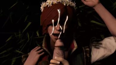 Shani Gives a Blowjob in the Forest - Sageofosiris