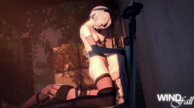 A2 Gets Banged By 2B In 'WindFall'