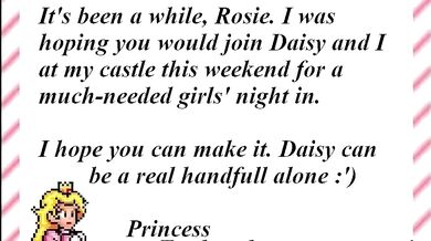 Female x Female x Male Transformation: Peach, Daisy, and Futa Rosalina Gangbang (No Sound)