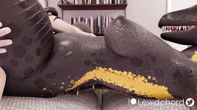 Lustful Reptile Female Ravishes Horny Male [Sleazy Symphony]