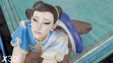 Chun-Li's Bootylicious Sweat Sesh [Black and White, 4K]